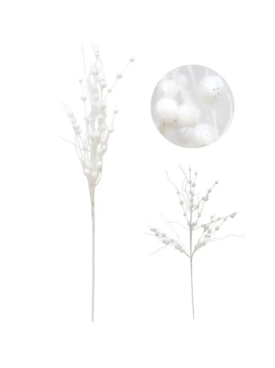 SİMLİ BERRY DAL BEYAZ 70CM
