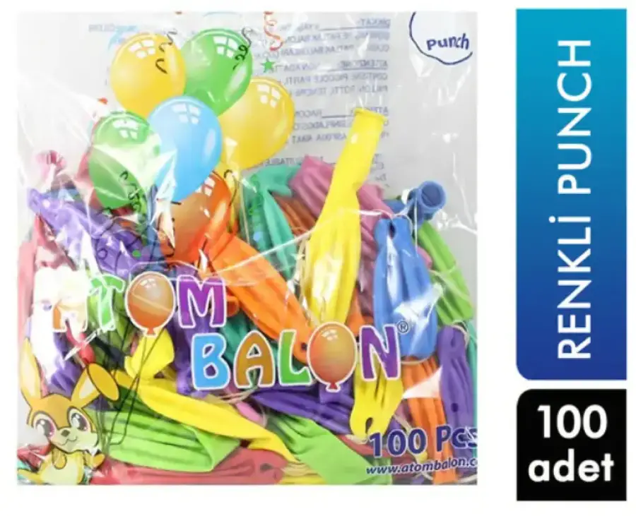 ATOM PUNCH BALON 100LÜ