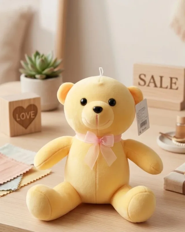 KÜÇÜK KURDELA AYICIK PELUŞ 26CM