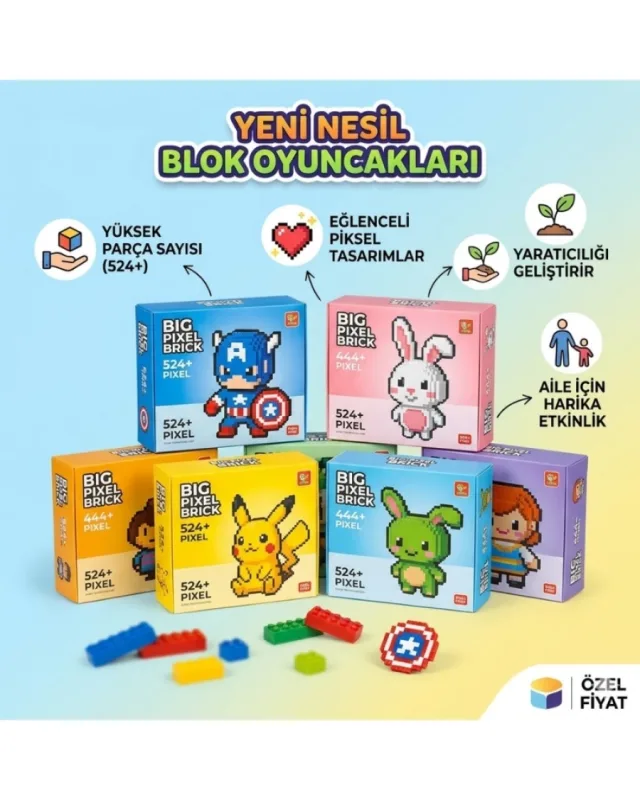 BÜYÜK BRICKS LEGO ÇEŞİTLERİ