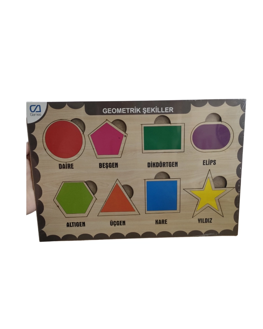 AHŞAP GEOMETRİK ŞEKİL BULTAK