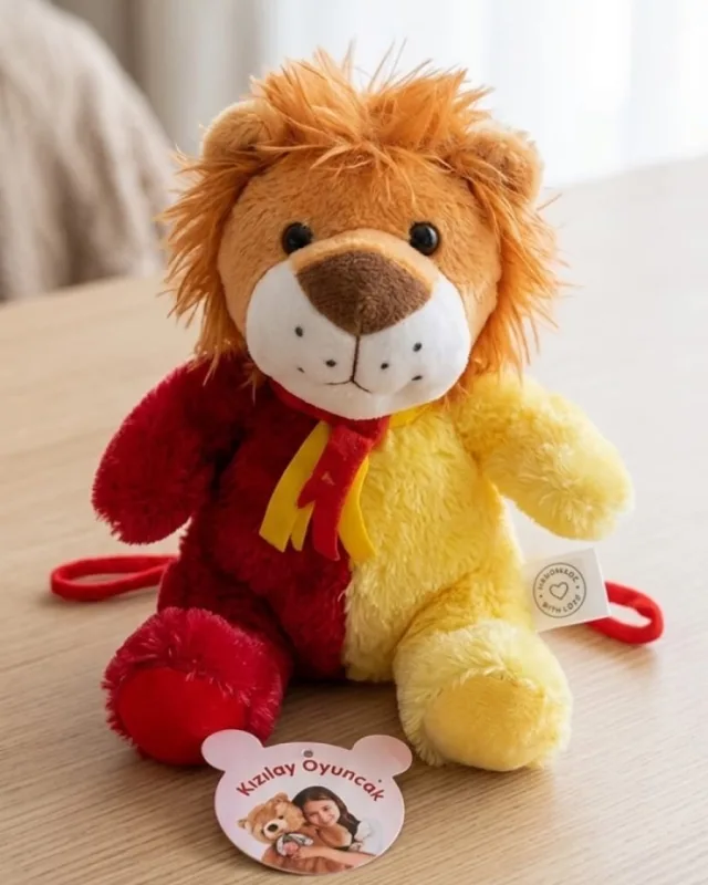 PELUŞ KÜÇÜK GS ASLAN  20CM