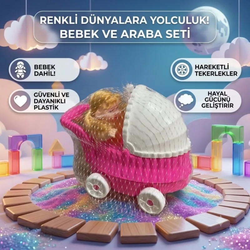 YATAKLI BEBEKLİ PUSET