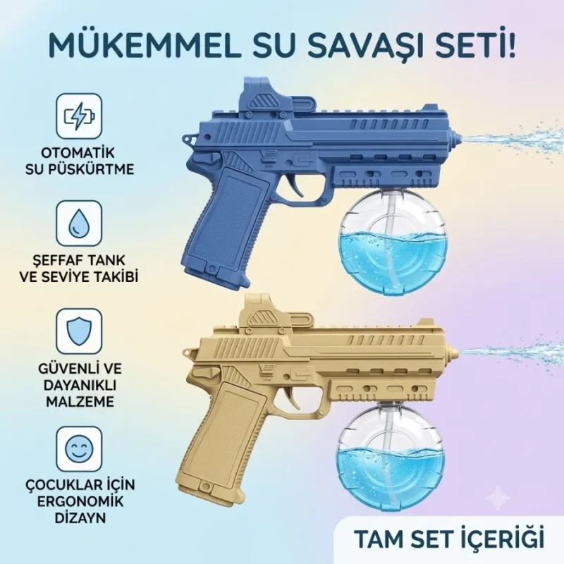 PİLLİ SU TABANCASI