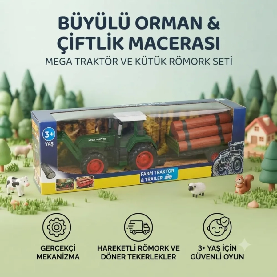 SÜRTMELİ ODUN TAŞIYICI