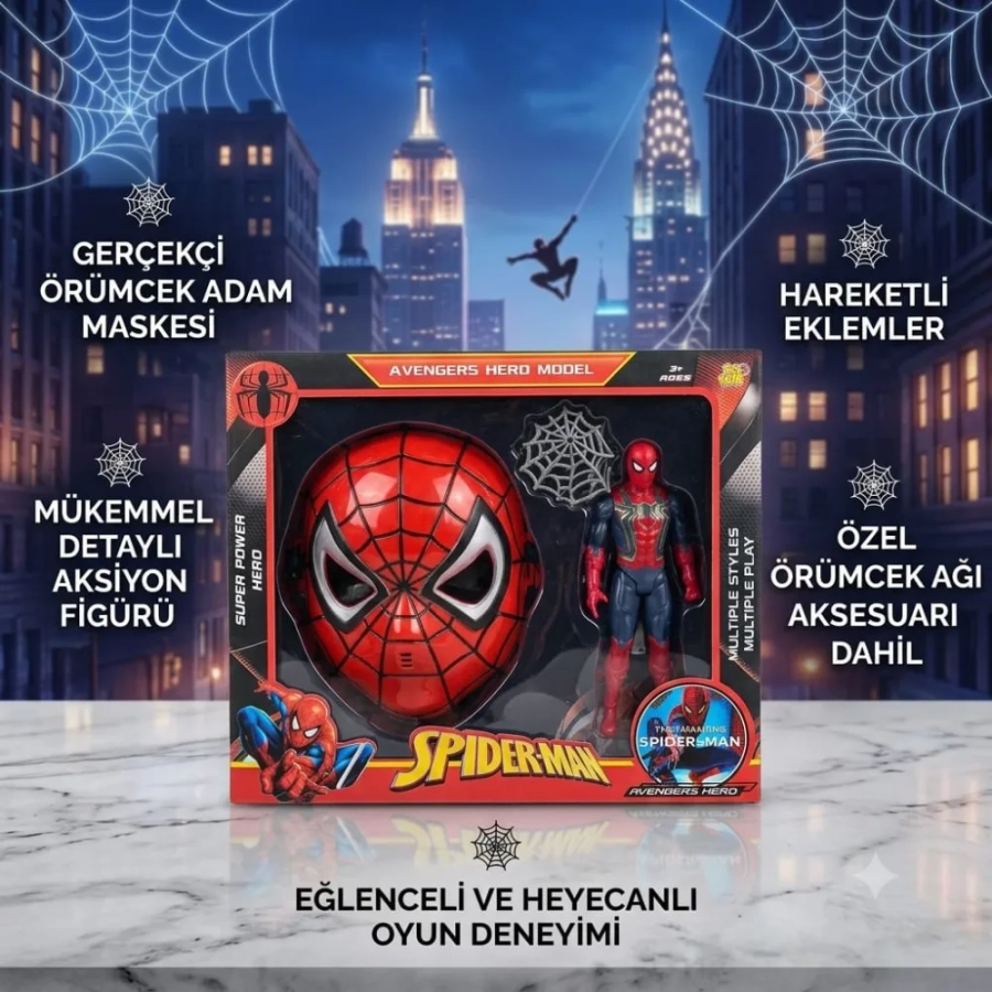 SPM MASKELİ KARAKTER SET