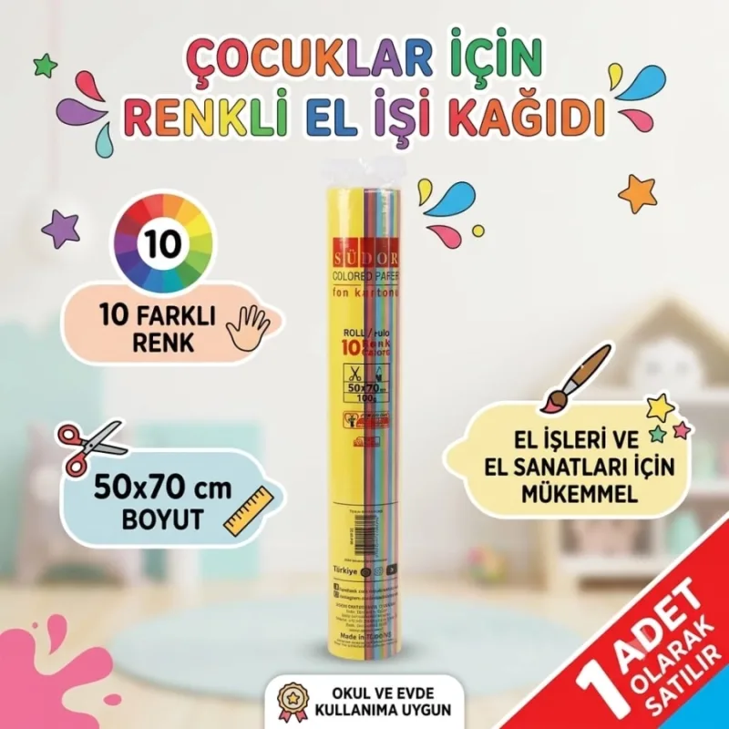 SÜDOR FON KARTONU 48*68 10LU 100G