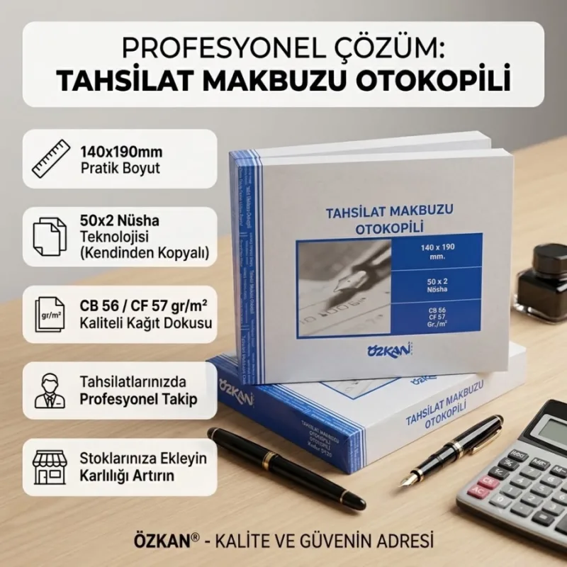 TAHSİLAT MAKBUZU OTOKOPİLİ 50*2