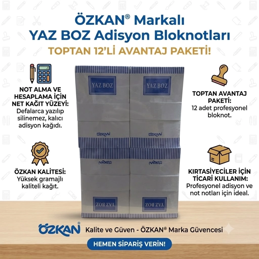 ÖZKAN YAZ BOZ 12 Lİ