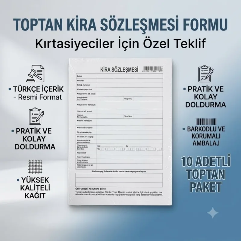 KİRA KONTRATI 10 LU 1.HAMUR DOLU