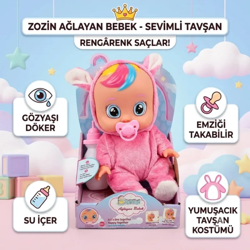 ROZA AĞLAYAN BEBEK