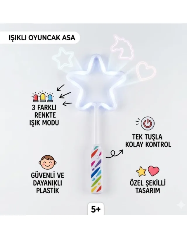 IŞIKLI YILDIZ ÇUBUK
