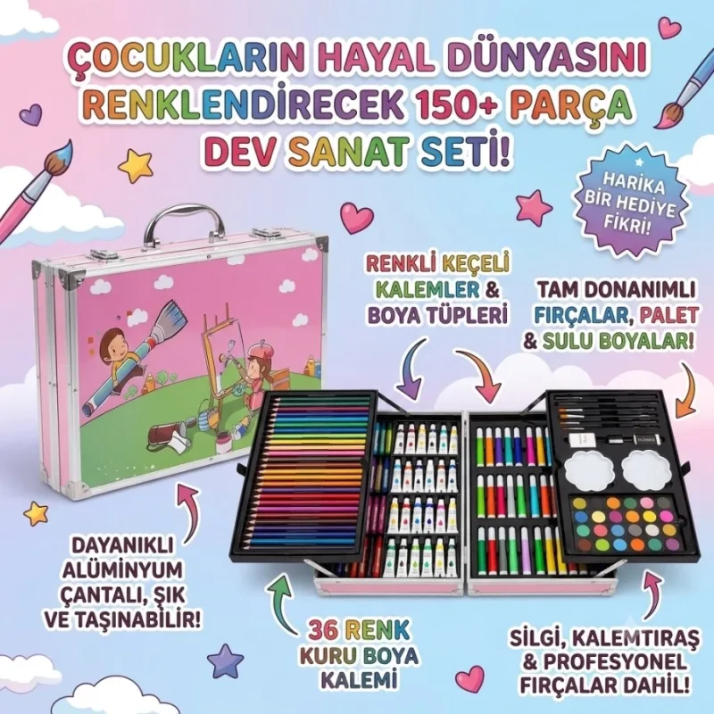 ÇANTALI BOYAMA SETİ