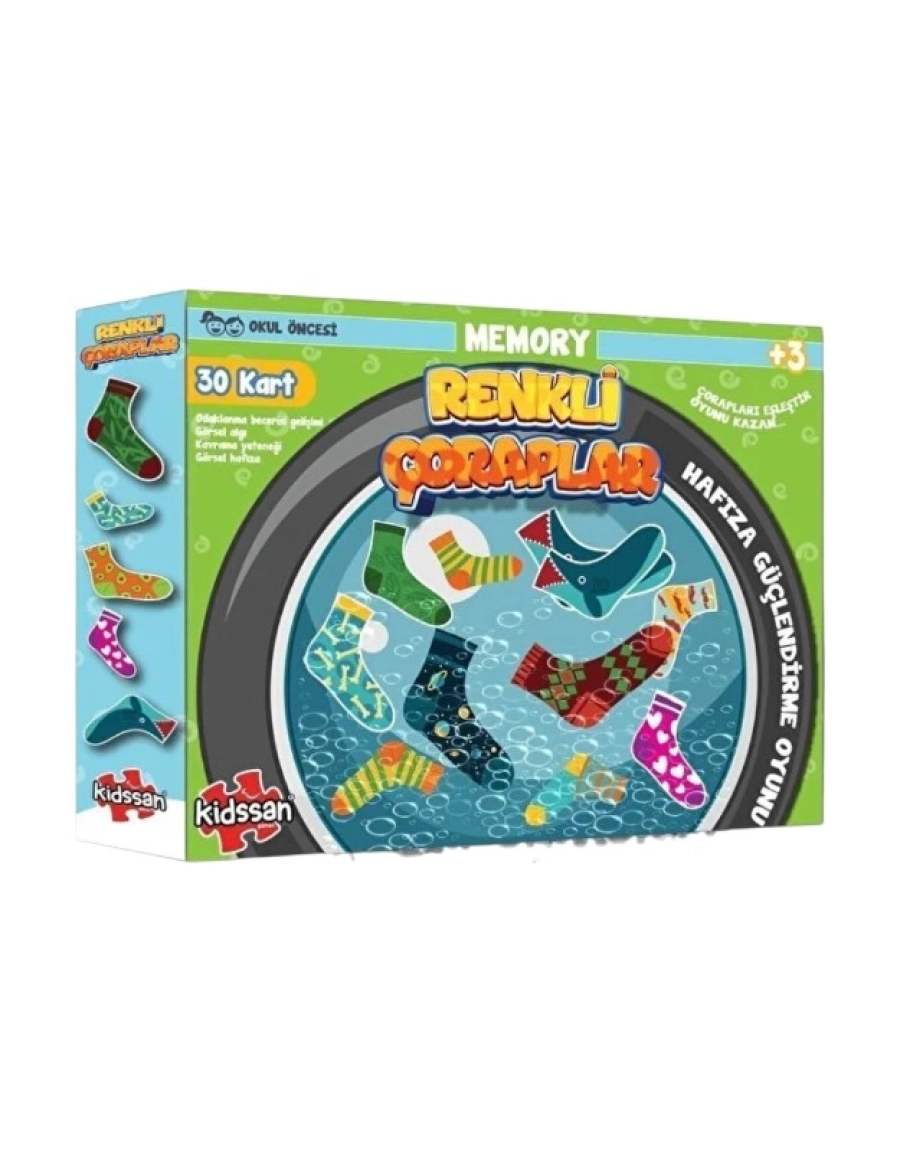 RENKLİ ÇORAPLAR 30 KART