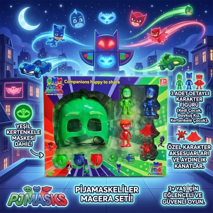 PJMASKS MASKELİ