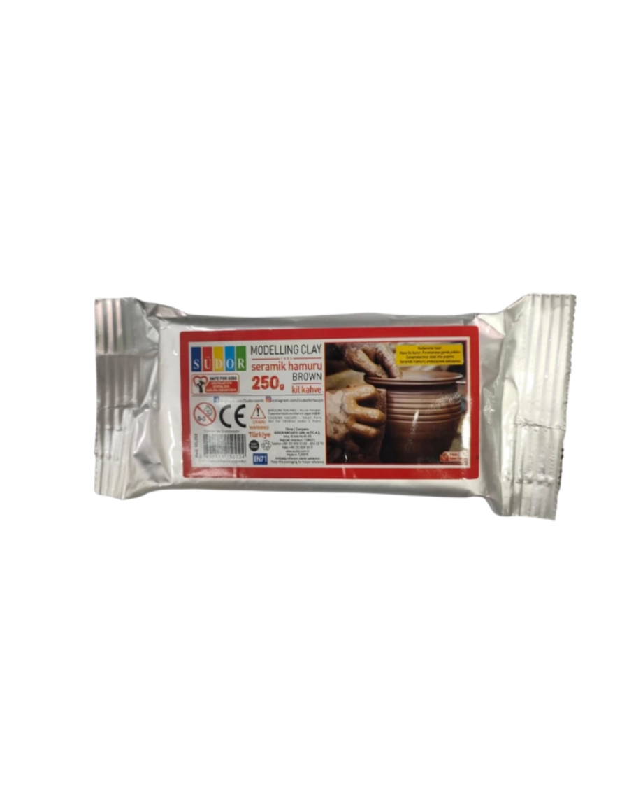 SÜDOR SERAMİK KİL 250GR KAHVE