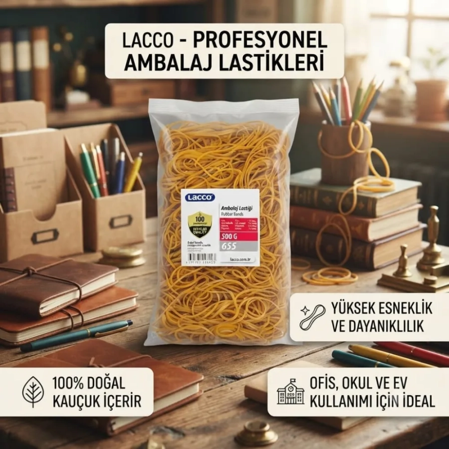 LACCO AMBALAJ LASTİĞİ 500 GR
