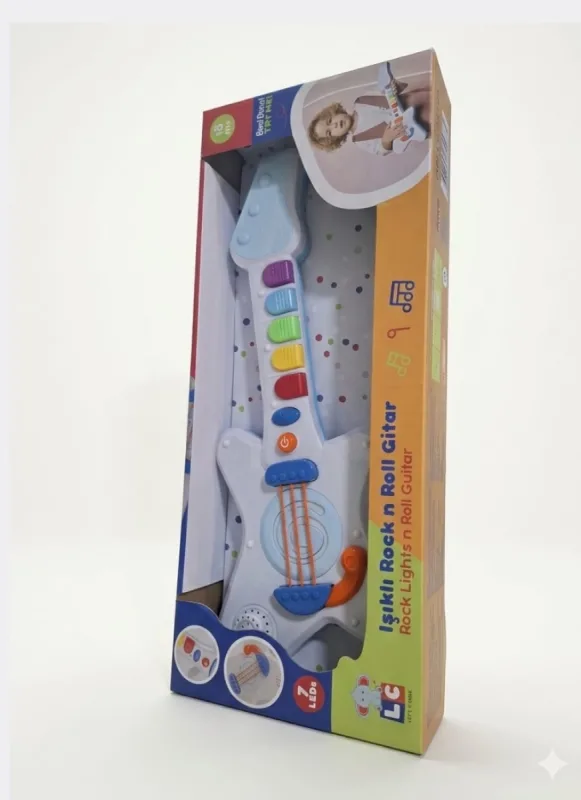 LC IŞIKLI ROC N ROLL GİTAR