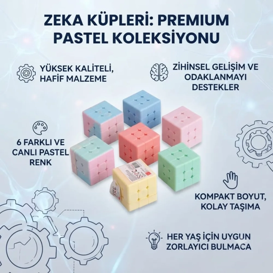 MAKARON RUBİK KÜP 3X3