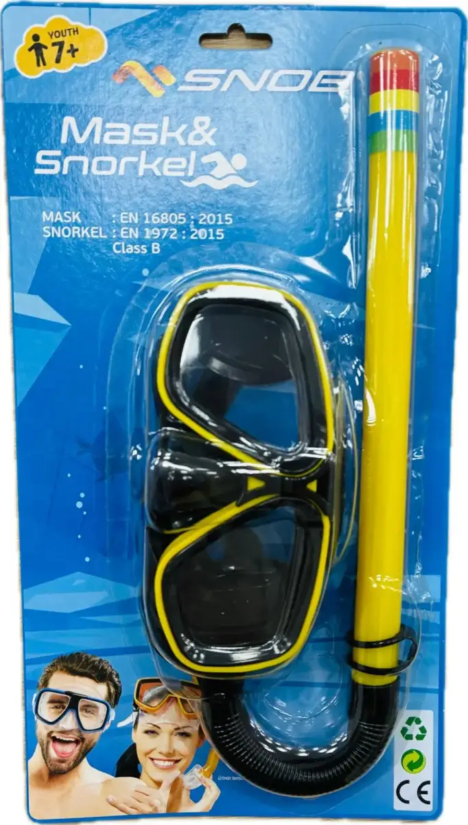 YETİŞKİN MASKE ŞNORKEL SET