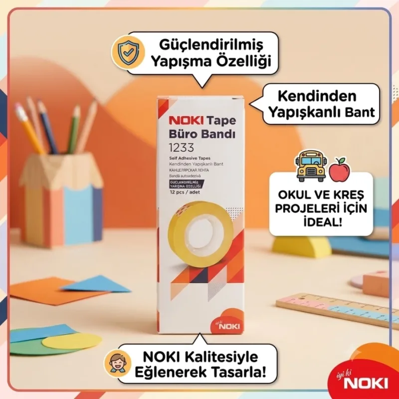 NOKİ BÜRO BANDI 12*33 MM