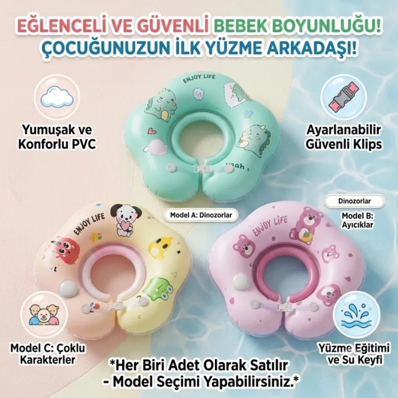 FİGÜRLÜ POMPALI ŞİŞME BOYUN SİMİDİ