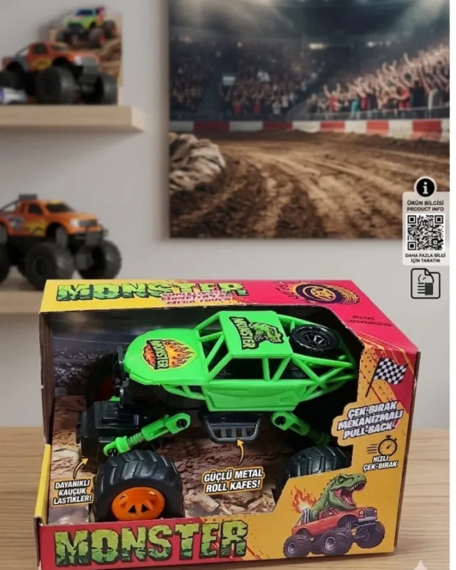 MONSTER ÇEK BIRAK CANAVAR ARABA