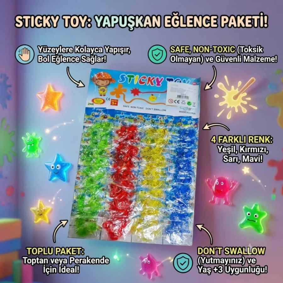 100 PCS YOYO SLAP KARTELA