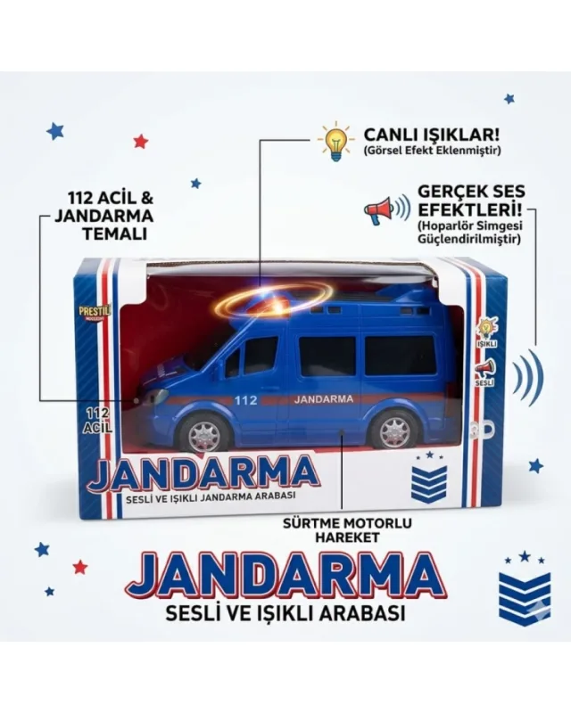 KUTULU PİLLİ IŞIKLI JANDARMA