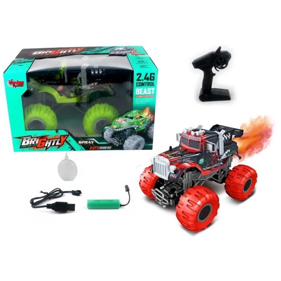 ŞARJLI SPRAY MONSTER JEEP
