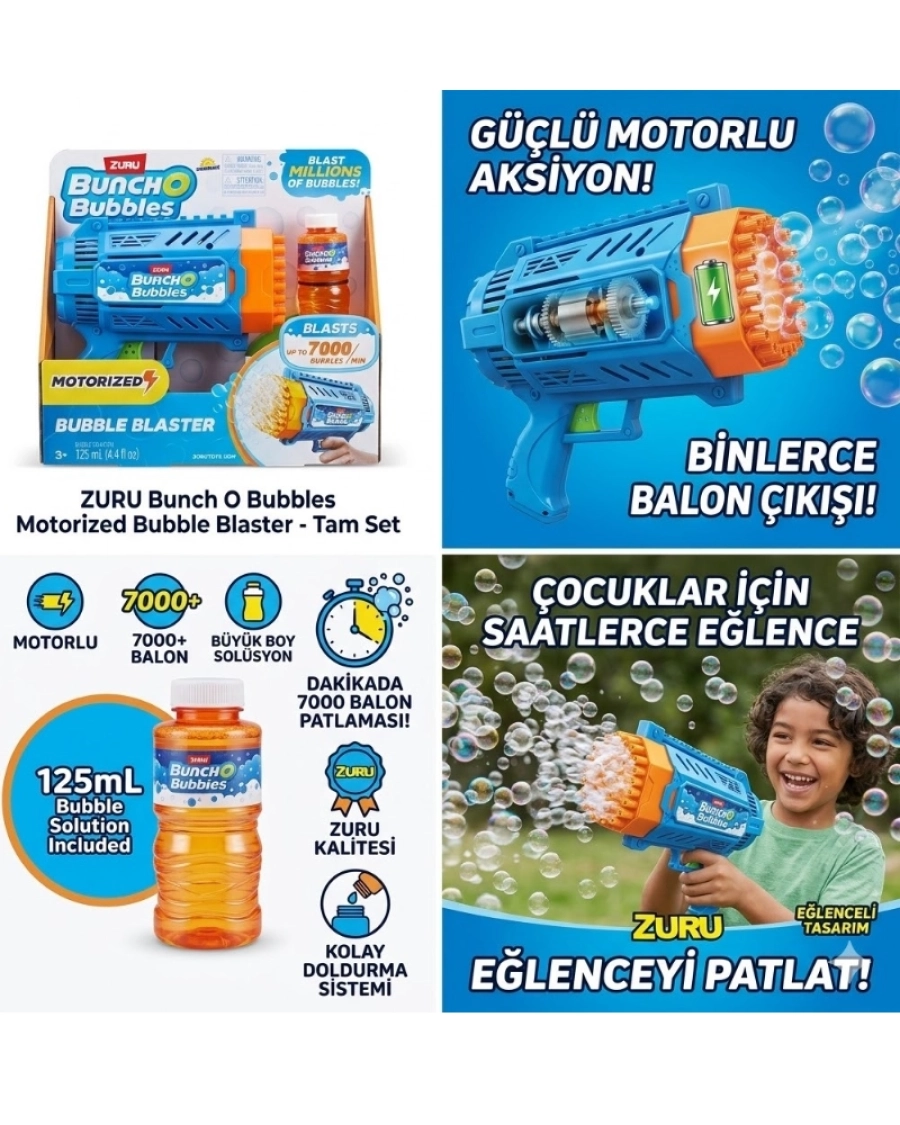 SUNMAN BUBBLE BLASTER KÖPÜK OYUNU