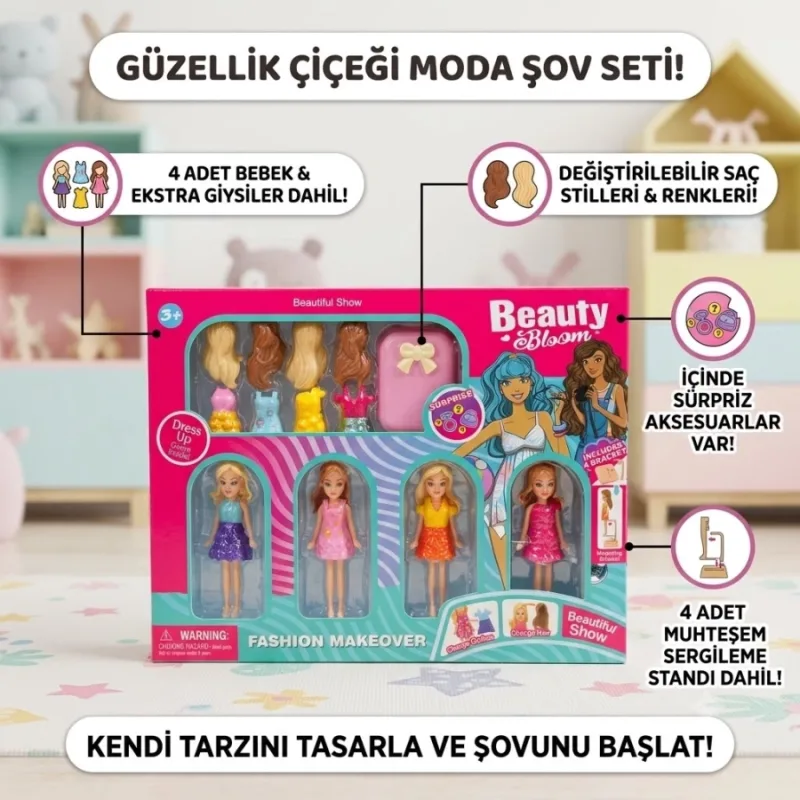 BEAUTY  BEBEK SETİ