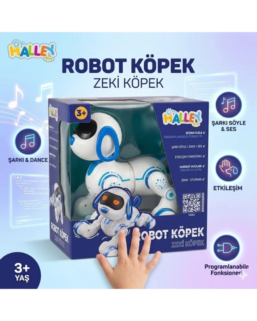 ROBOT KÖPEK KUMAND.HALLEY