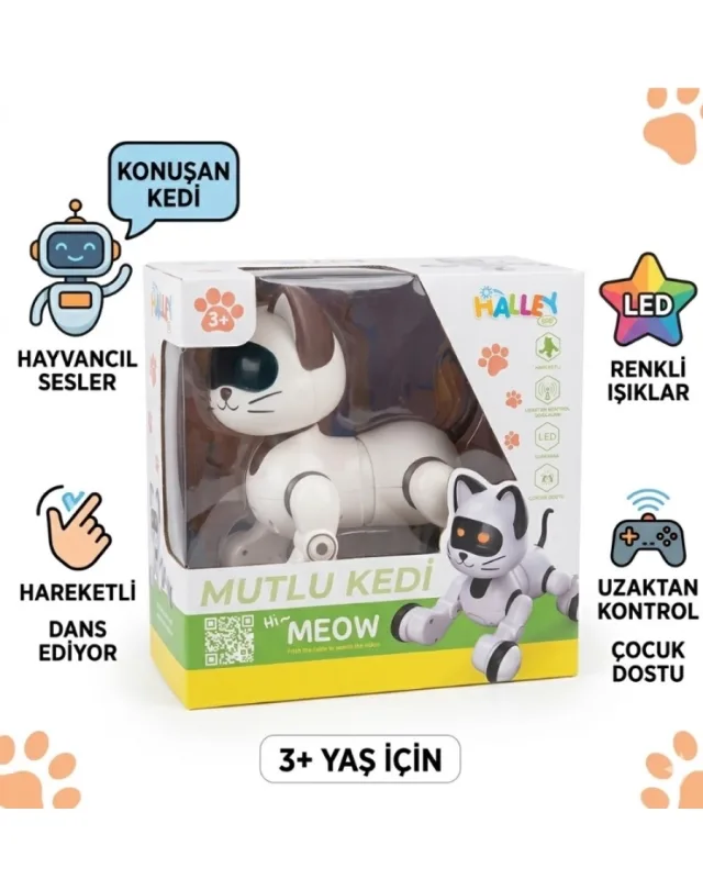 ROBOT KUMAND.MUTLU KEDİ HALLEY