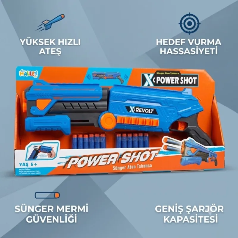 POWERSHOT X-REVOLT SÜNGER ATAN