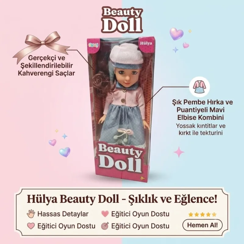 45 CM BÜYÜK HÜLYA BEBEK