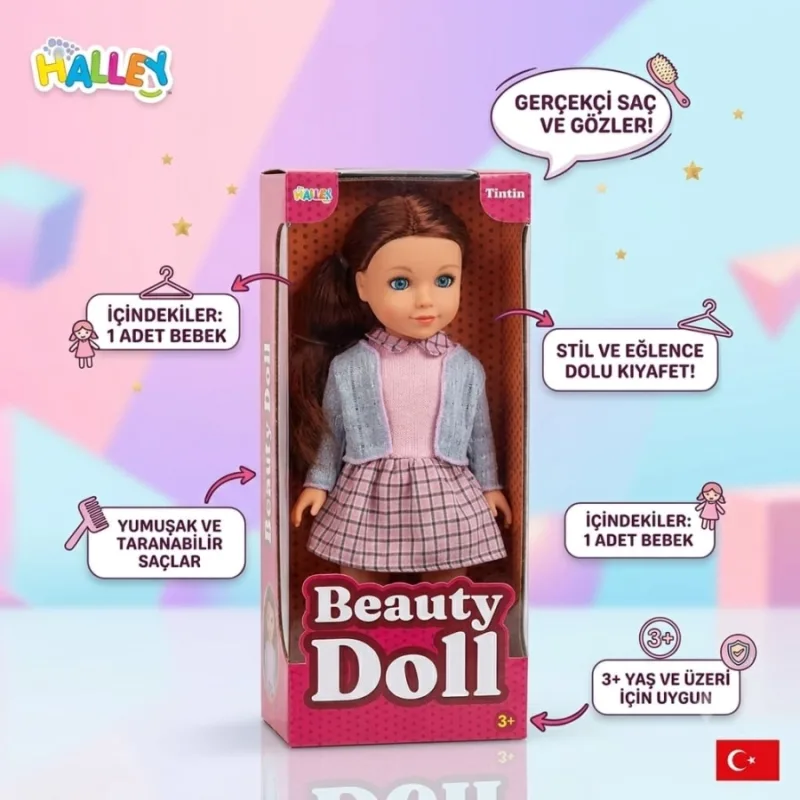 45 CM BÜYÜK TİNTİN BEBEK