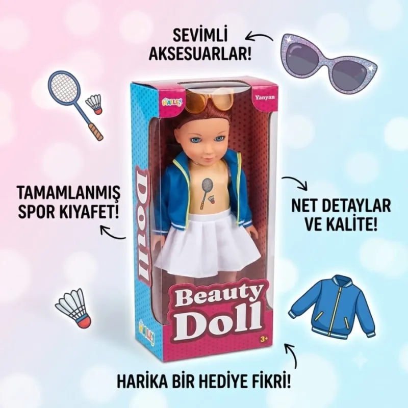 45 CM BÜYÜK YANYAN BEBEK