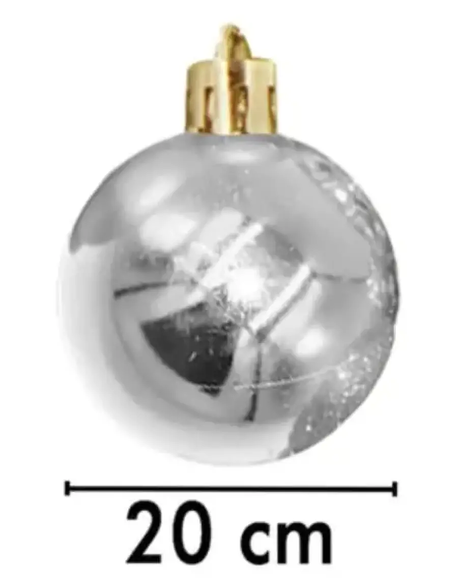 20 CM GÜMÜŞ TOP
