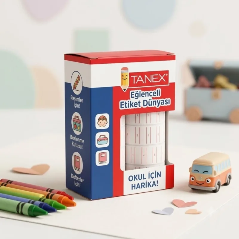 TANEX FİYAT ETİKETİ BEYAZ