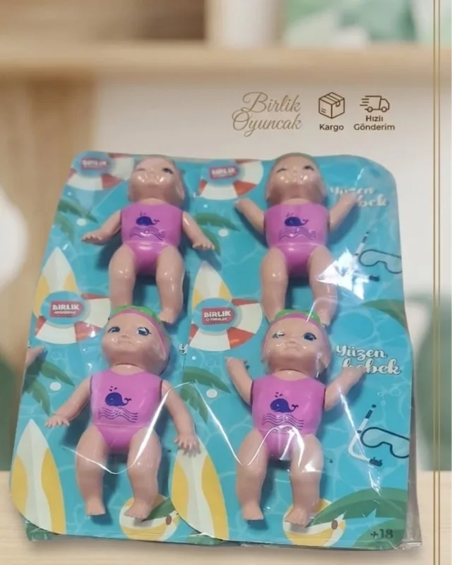 KARTELA YÜZEN BEBEK