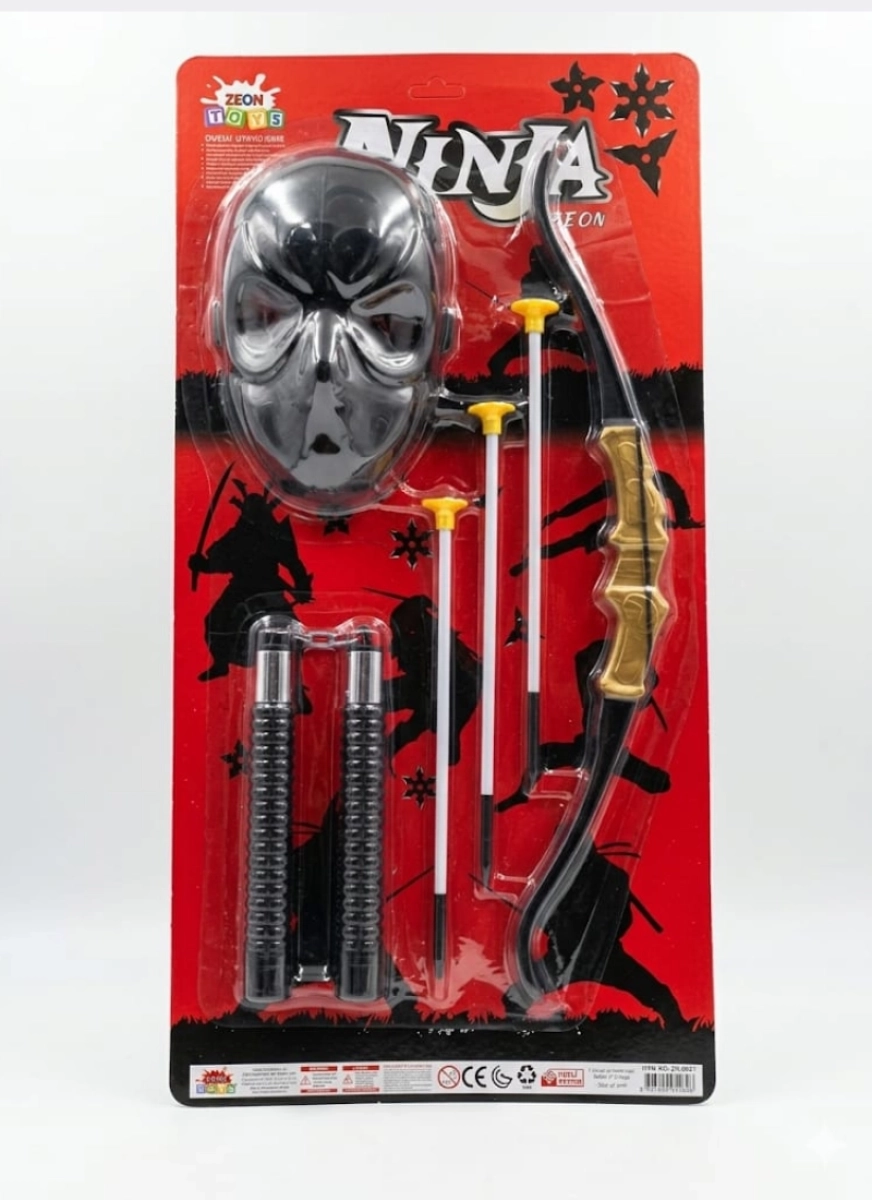 MASKELİ NİNJA SET
