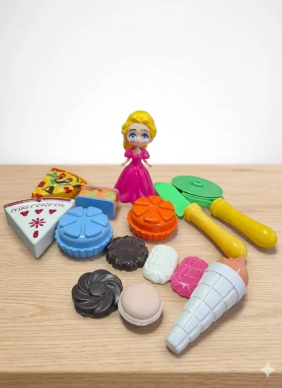 PİZZA SET PVC BEBEKLİ