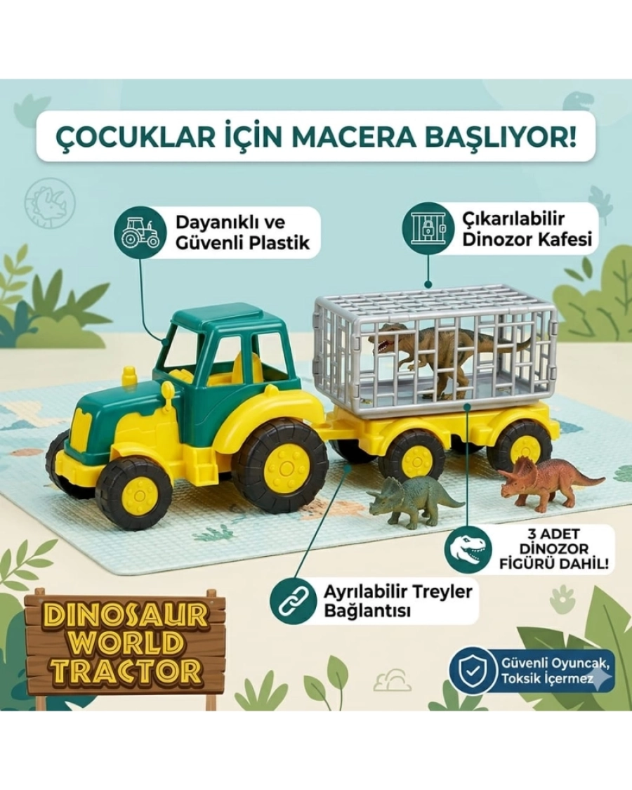 DİNOZORLU TRAKTÖR